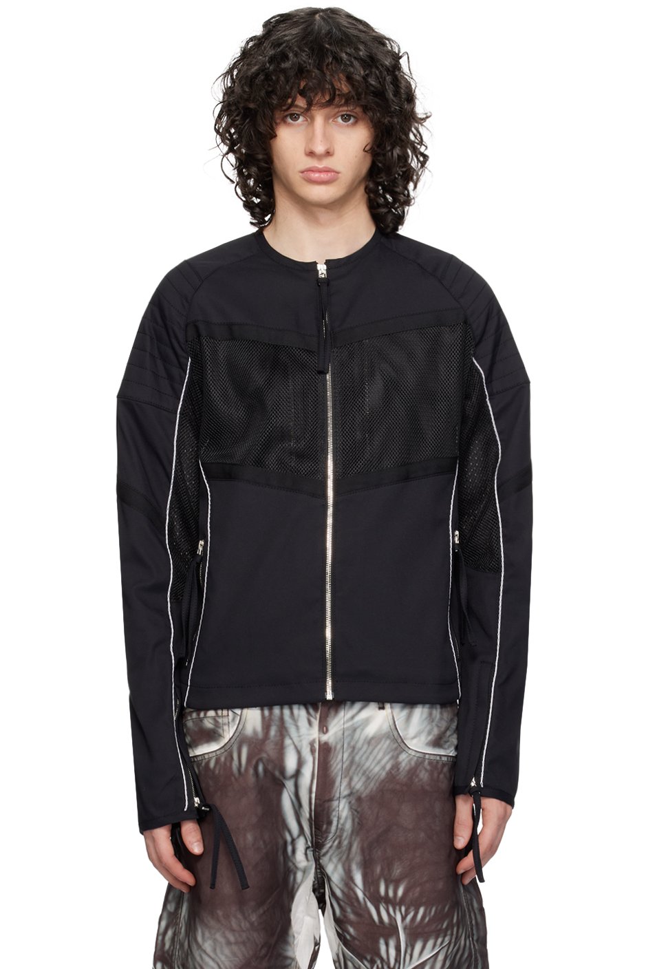 KANGHYUK - Black Lock Stitch Jacket