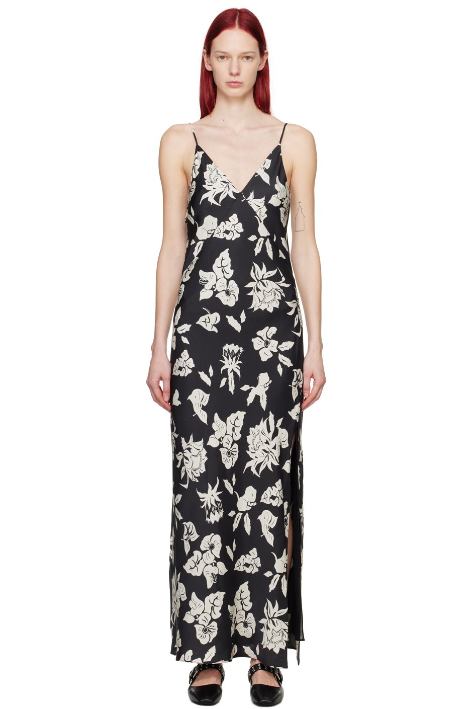 rag & bone - Black Larissa Midi Dress