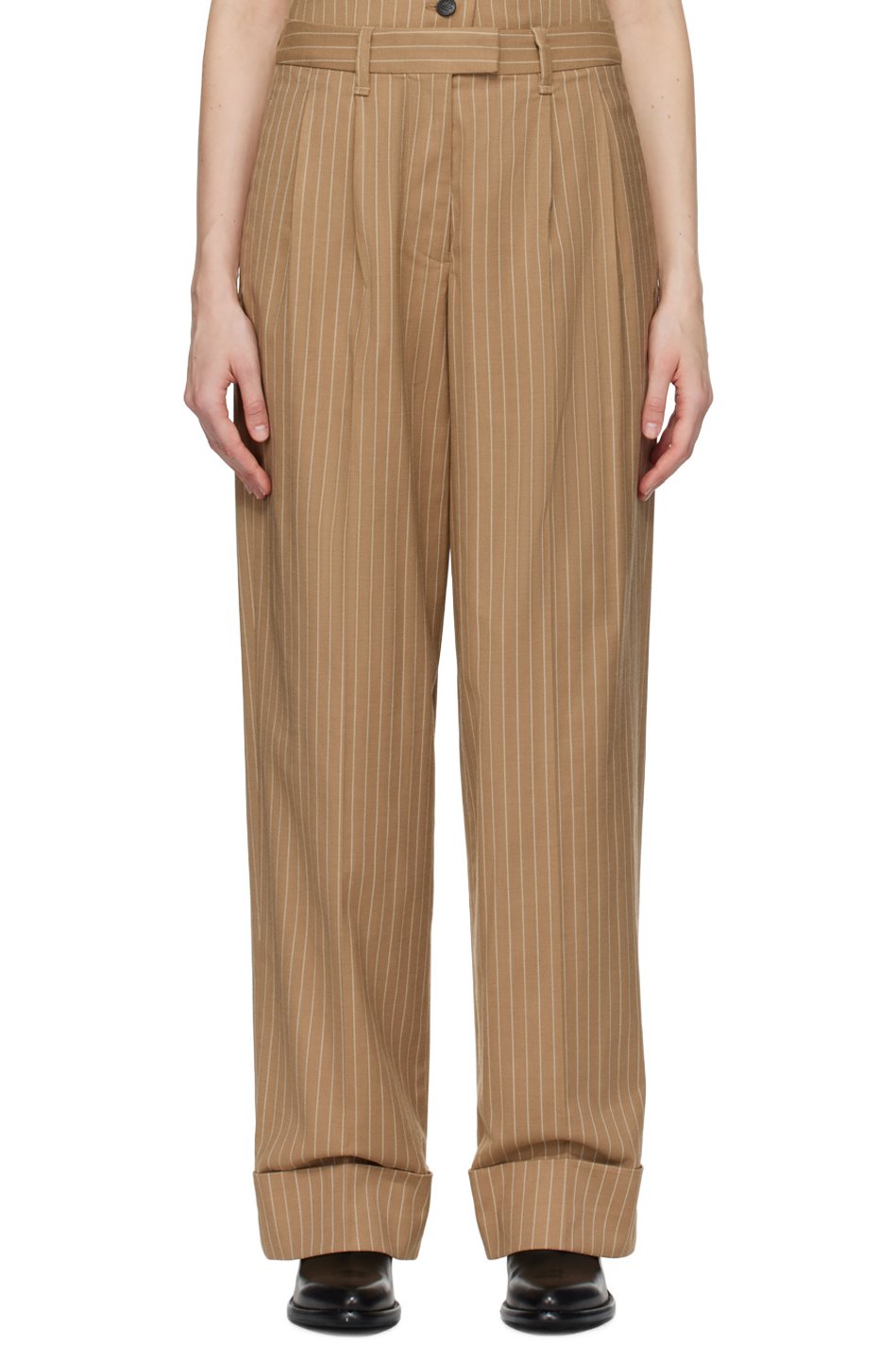 rag & bone - Beige Marianne Trousers