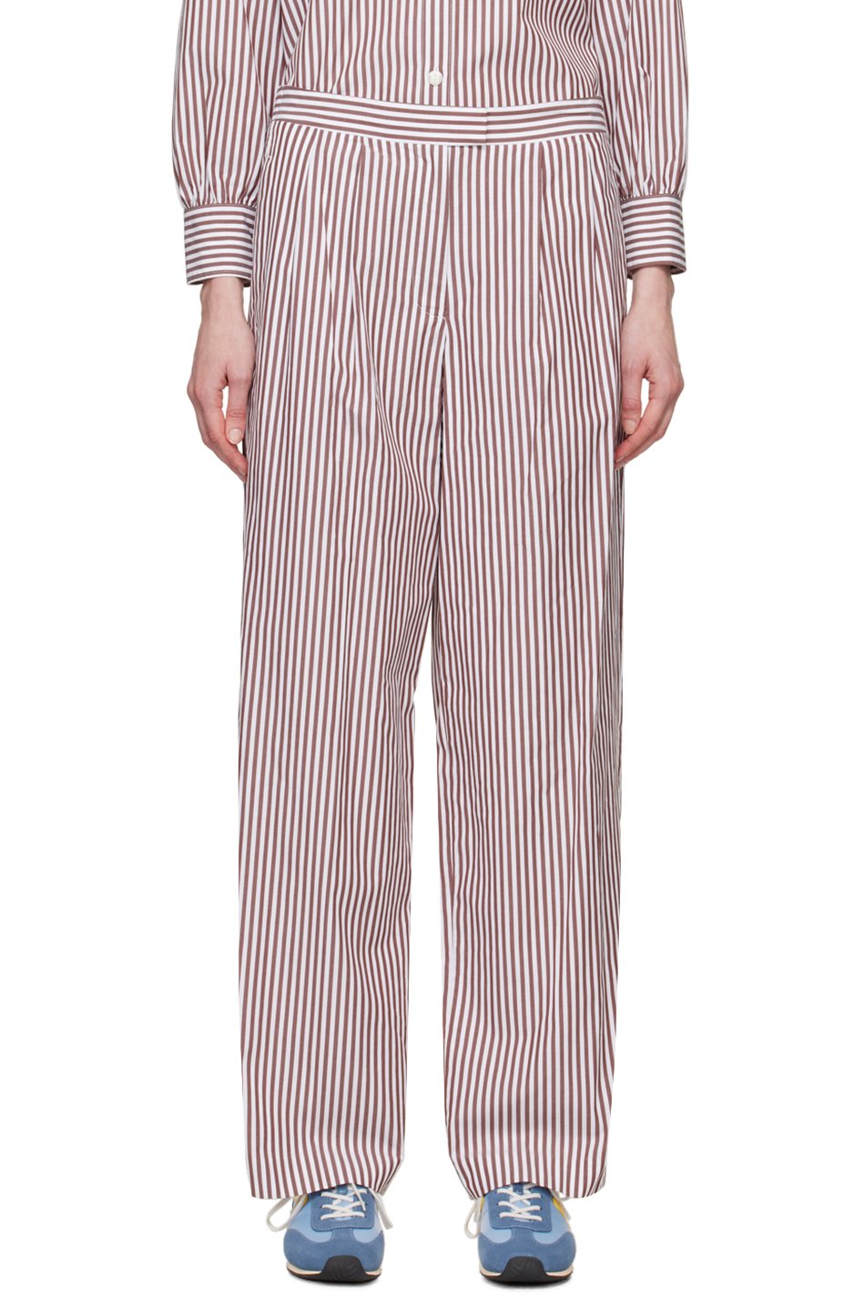 rag & bone - Brown Lacey Trousers