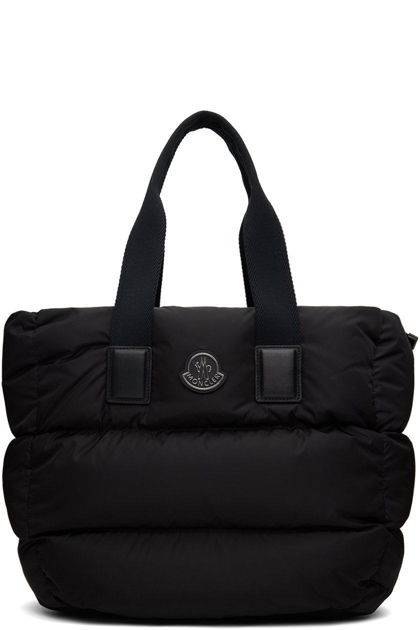 Moncler - Cabas Caradoc noir rembourré en duvet