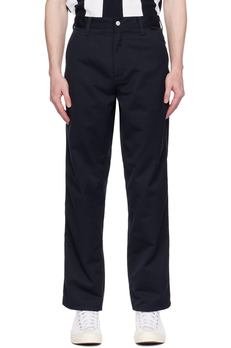 Carhartt Work In Progress - Navy Simple Trousers
