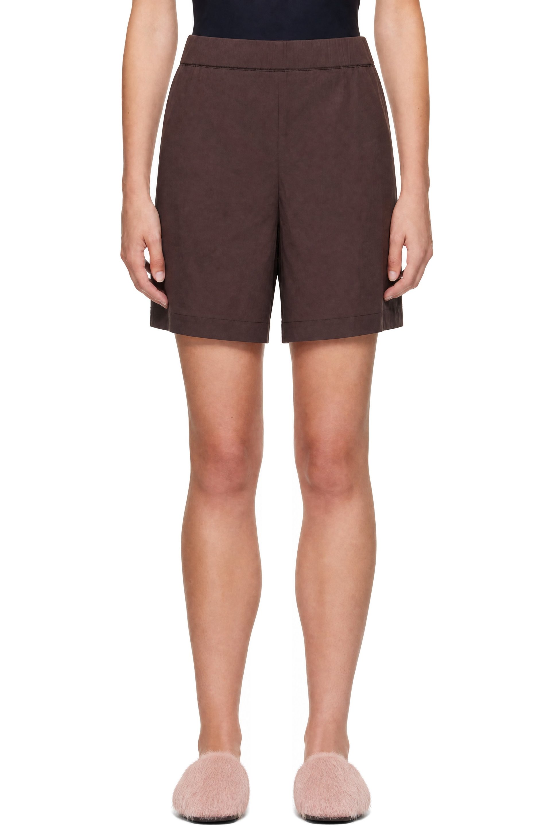 Max Mara - Brown Oliveto Shorts