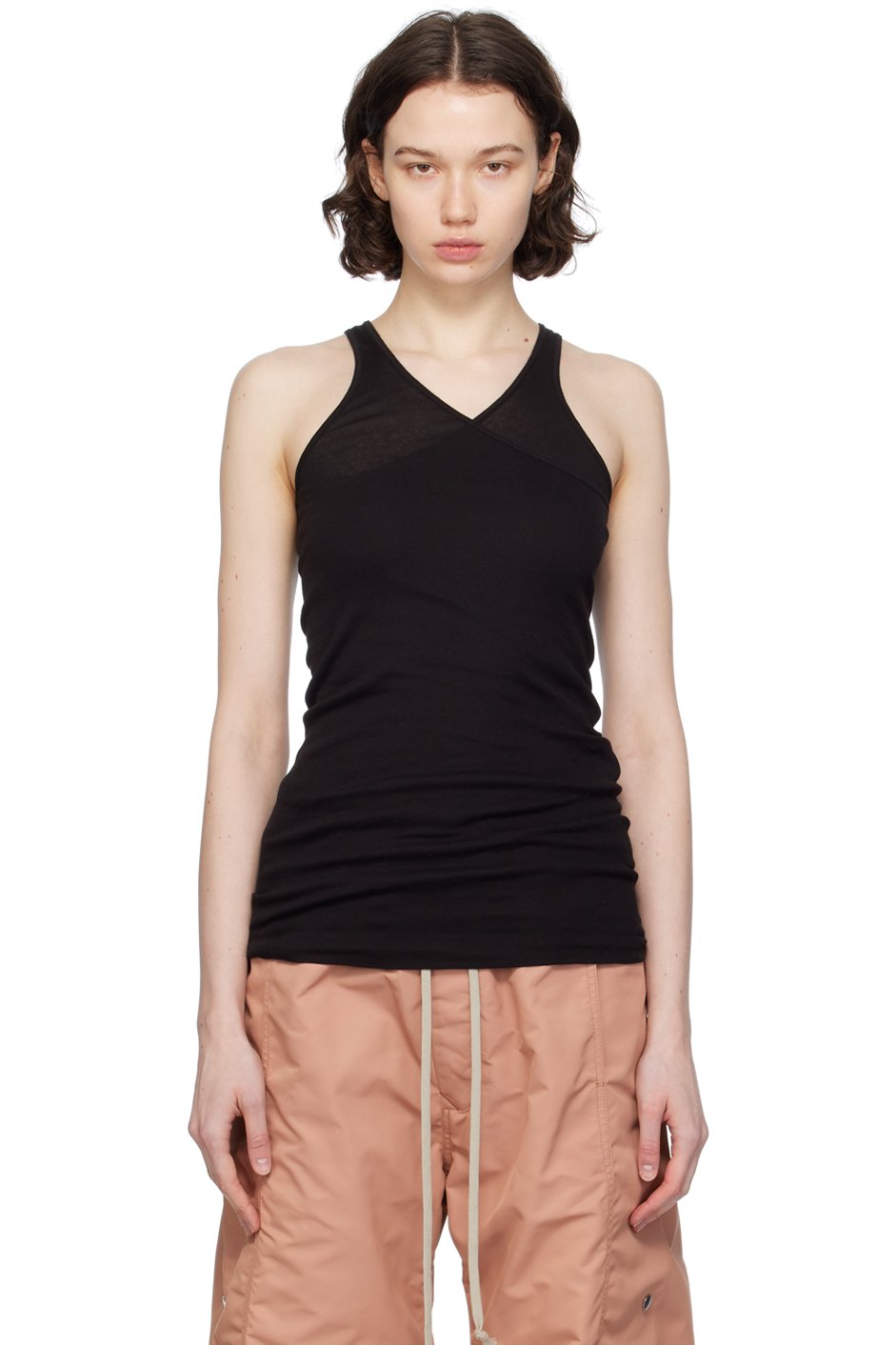 Rick Owens DRKSHDW - Débardeur étagé Ziggy Banana noir