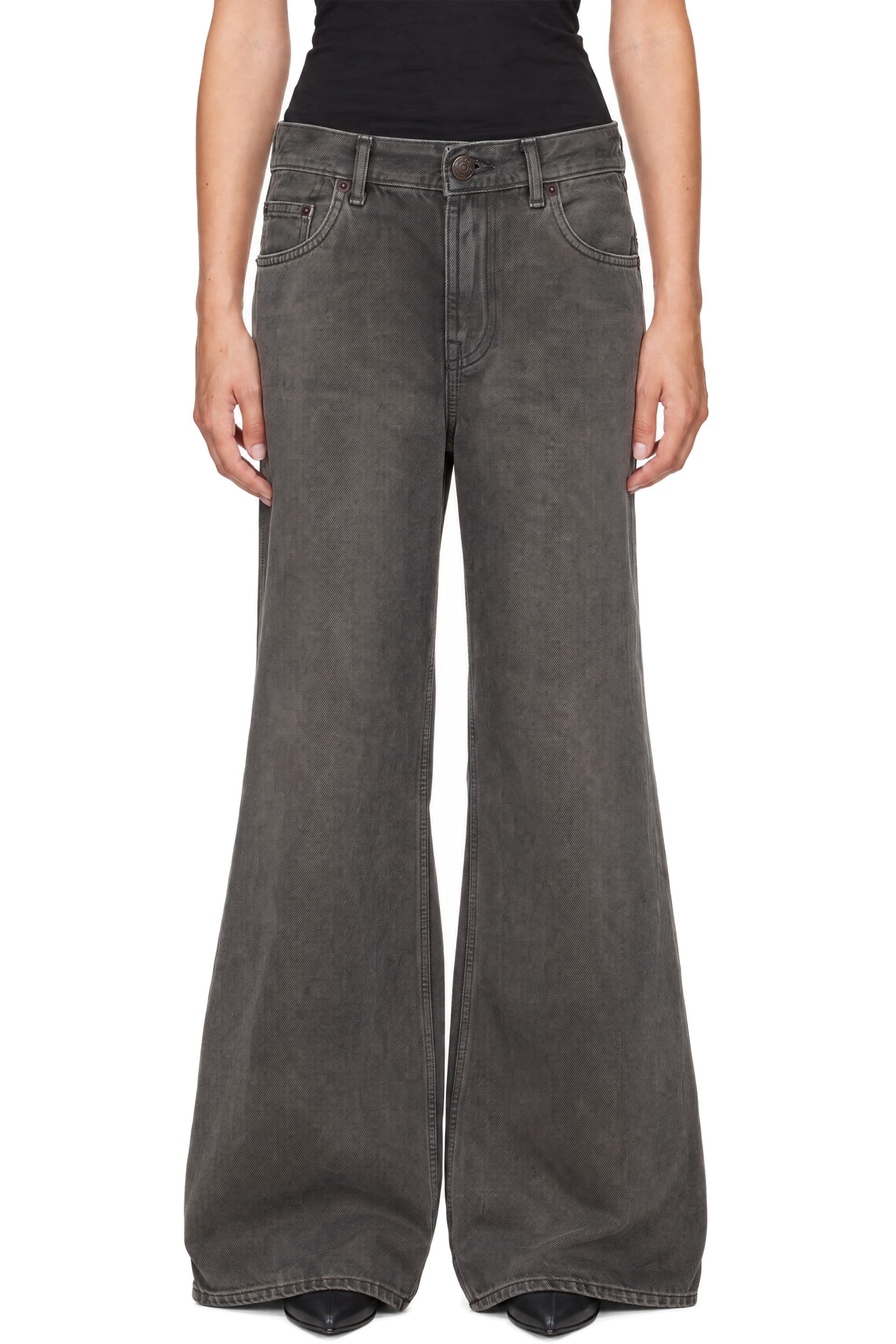 Acne Studios - Gray 2022 Loose Fit Jeans