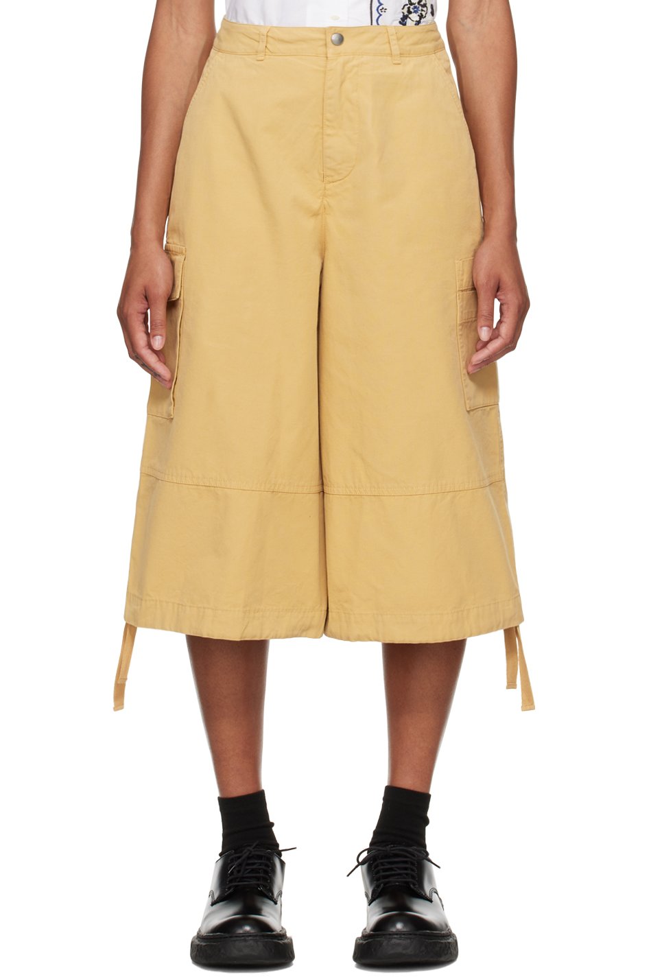 YMC - Pantalon Venice jaune