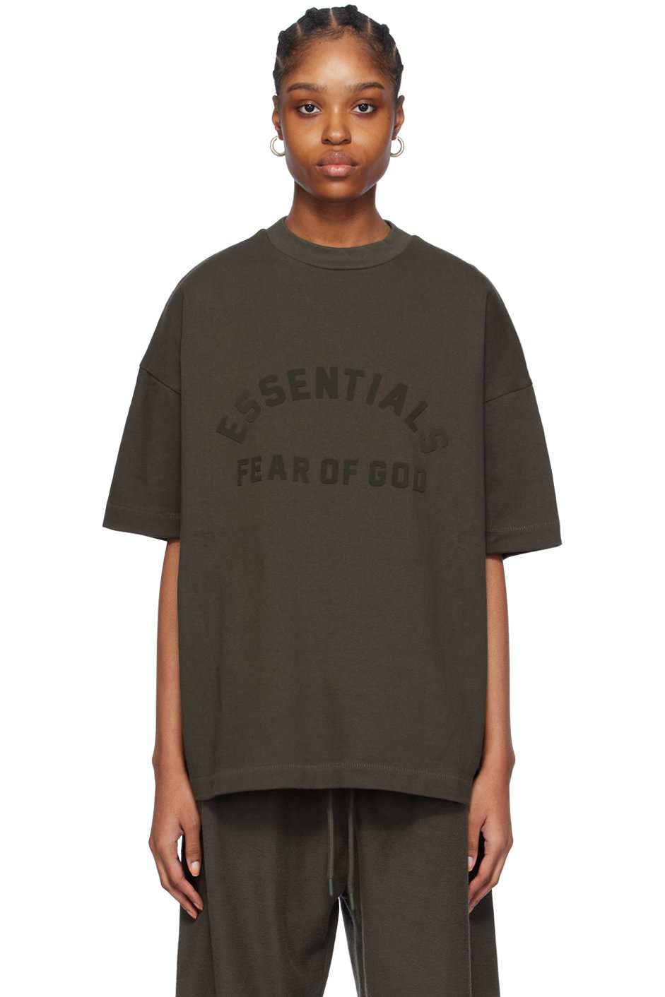 Fear of God ESSENTIALS - グレー クルーネックTシャツ
