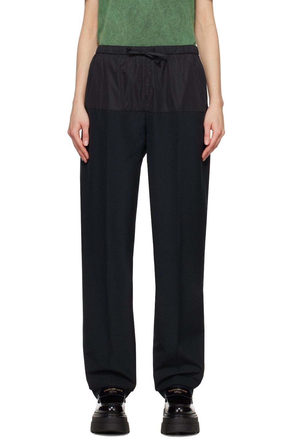 Alexander Wang - Black Articulated Trousers