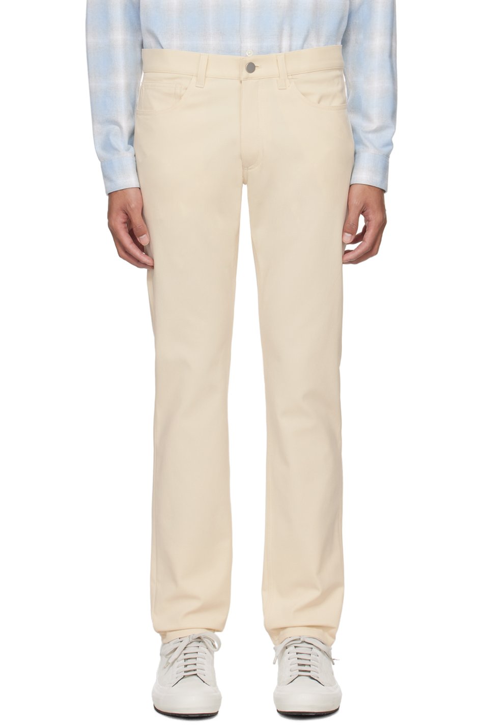 Theory - Off-White Raffi Trousers