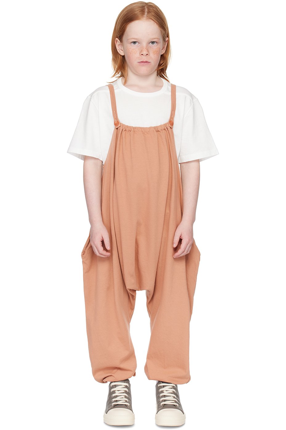 Rick Owens - Enfant | Combinaison rose à fronces