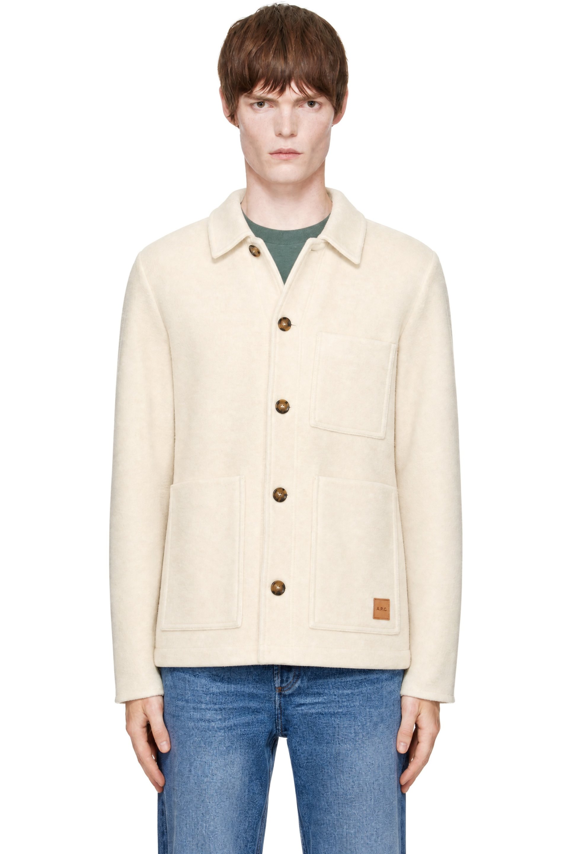 A.P.C. - Off-White Emile Patch Jacket