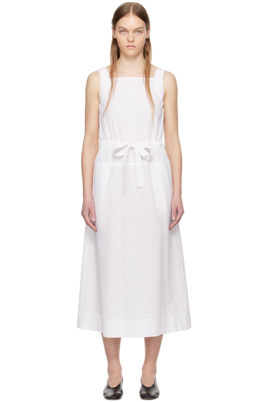 MM by Max Mara - Robe midi Panfilo blanche