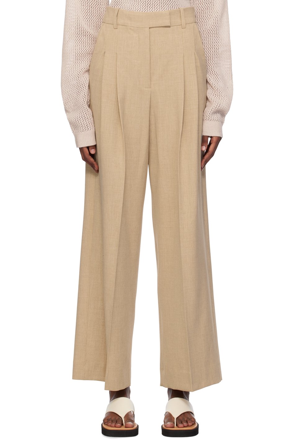 by Malene Birger - Pantalon Cymbaria beige