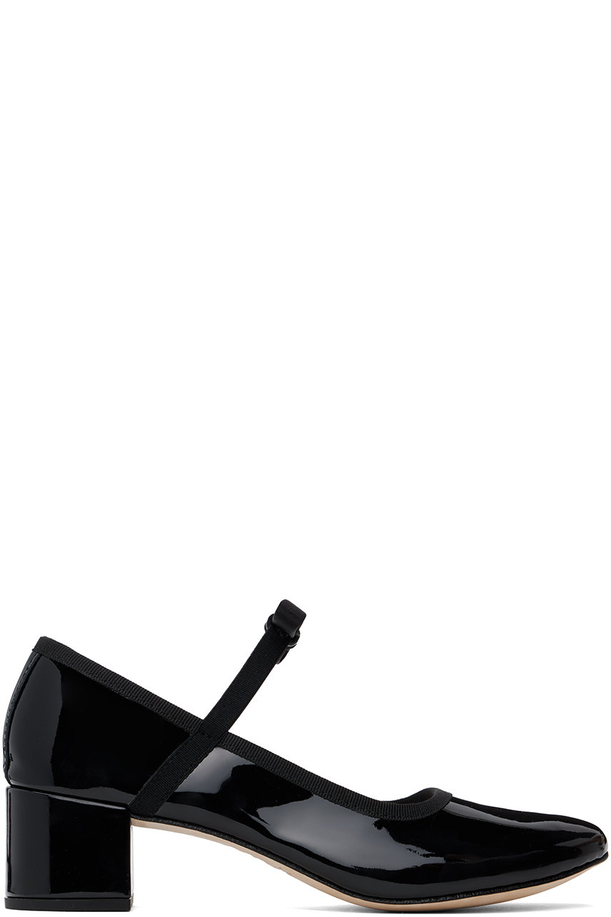 Repetto - Black Guillemette Mary Jane Heels
