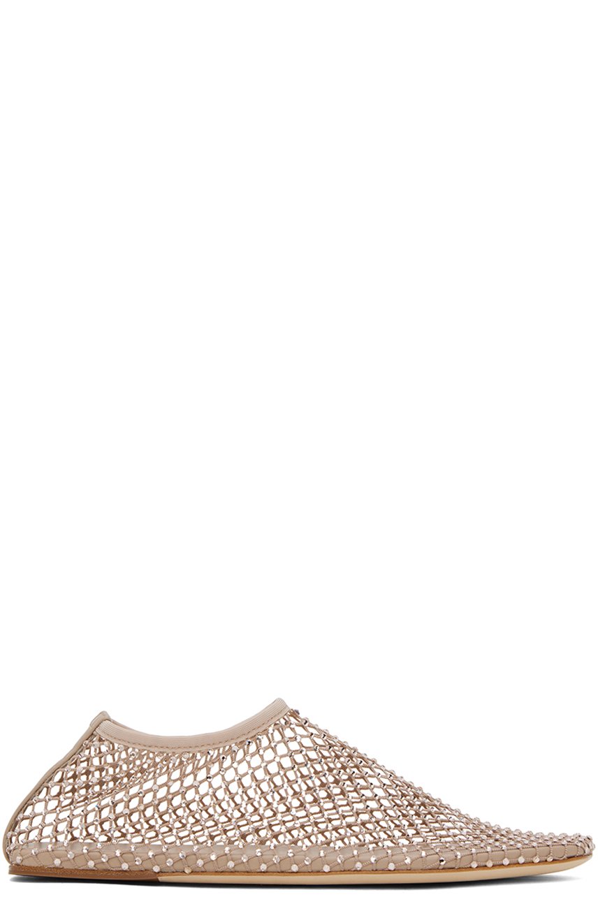 Christopher Esber - Beige Minette Ballerina Flats