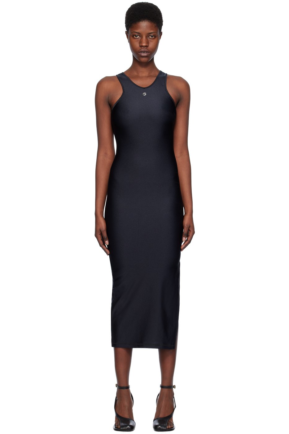 Coperni - Robe débardeur midi noire