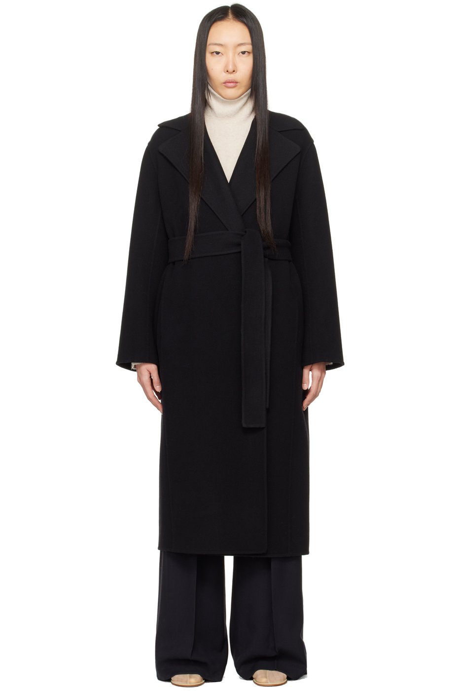 The Row - Manteau Malika noir