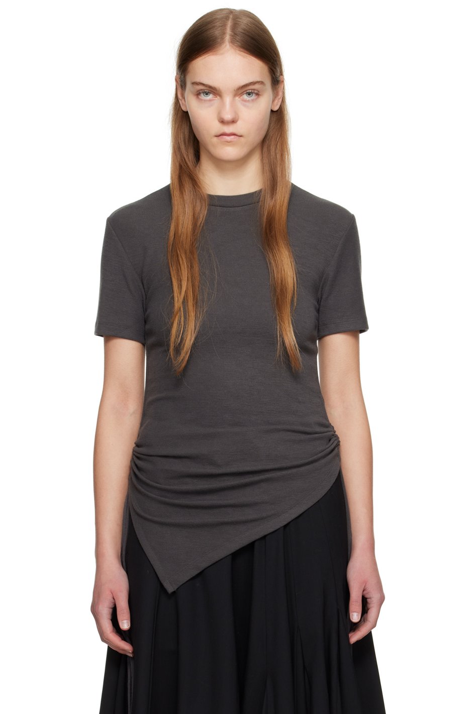 Andersson Bell - SSENSE Exclusive Gray Cindy T-Shirt