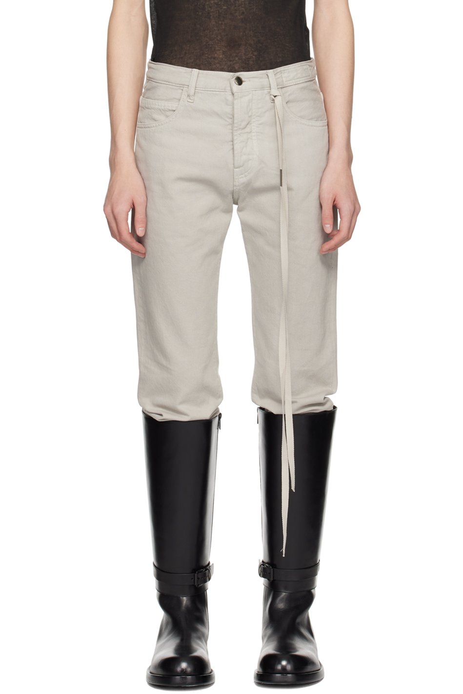 Ann Demeulemeester - Jean Govaart beige