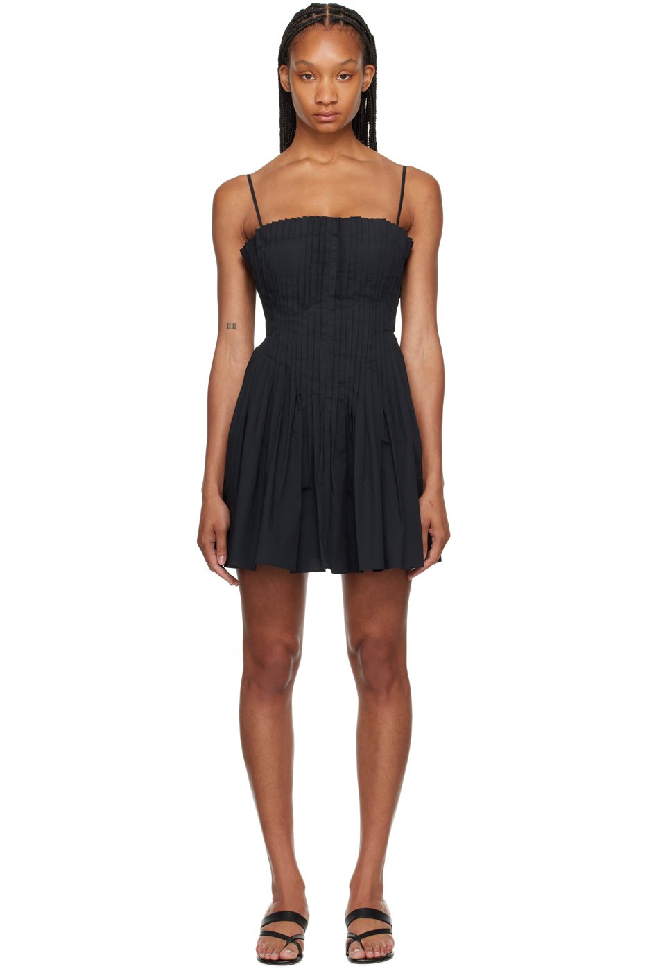 Staud - Robe courte Bella noire