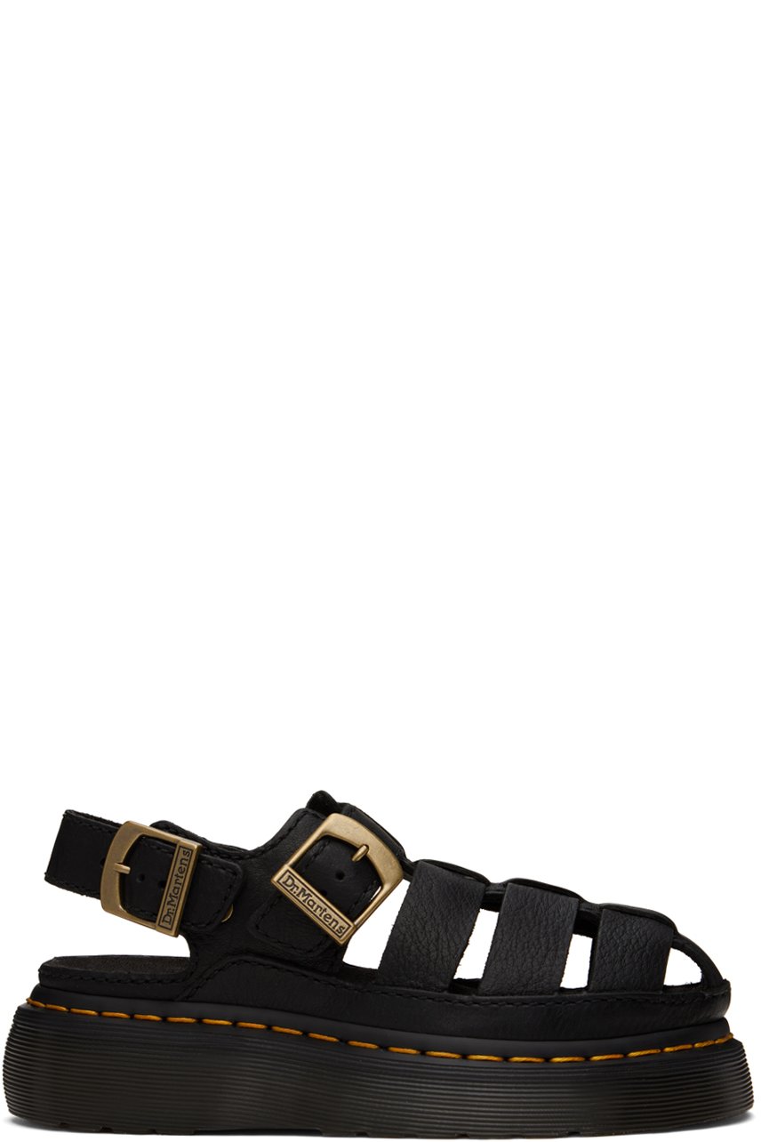 Dr. Martens - Black Wrenlie Sandals