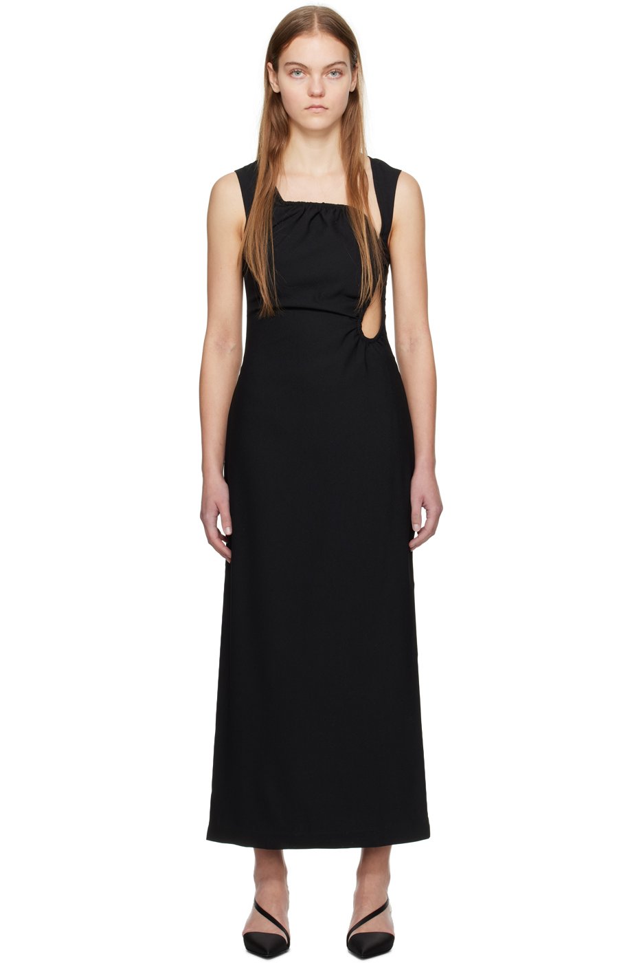 Wynn Hamlyn - Robe midi Ella noire
