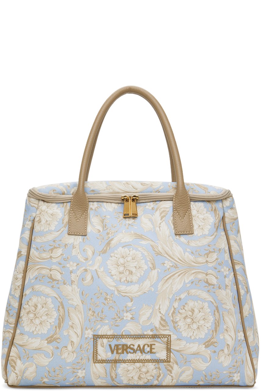 Versace - 蓝色 Barocco 保冷袋