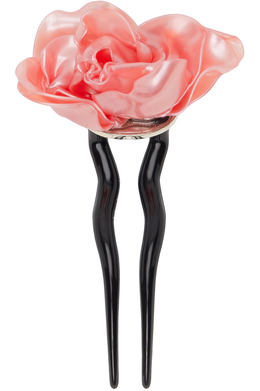 Tétier - Épingle à cheveux rose à ornement floral exclusive à SSENSE - Mariage