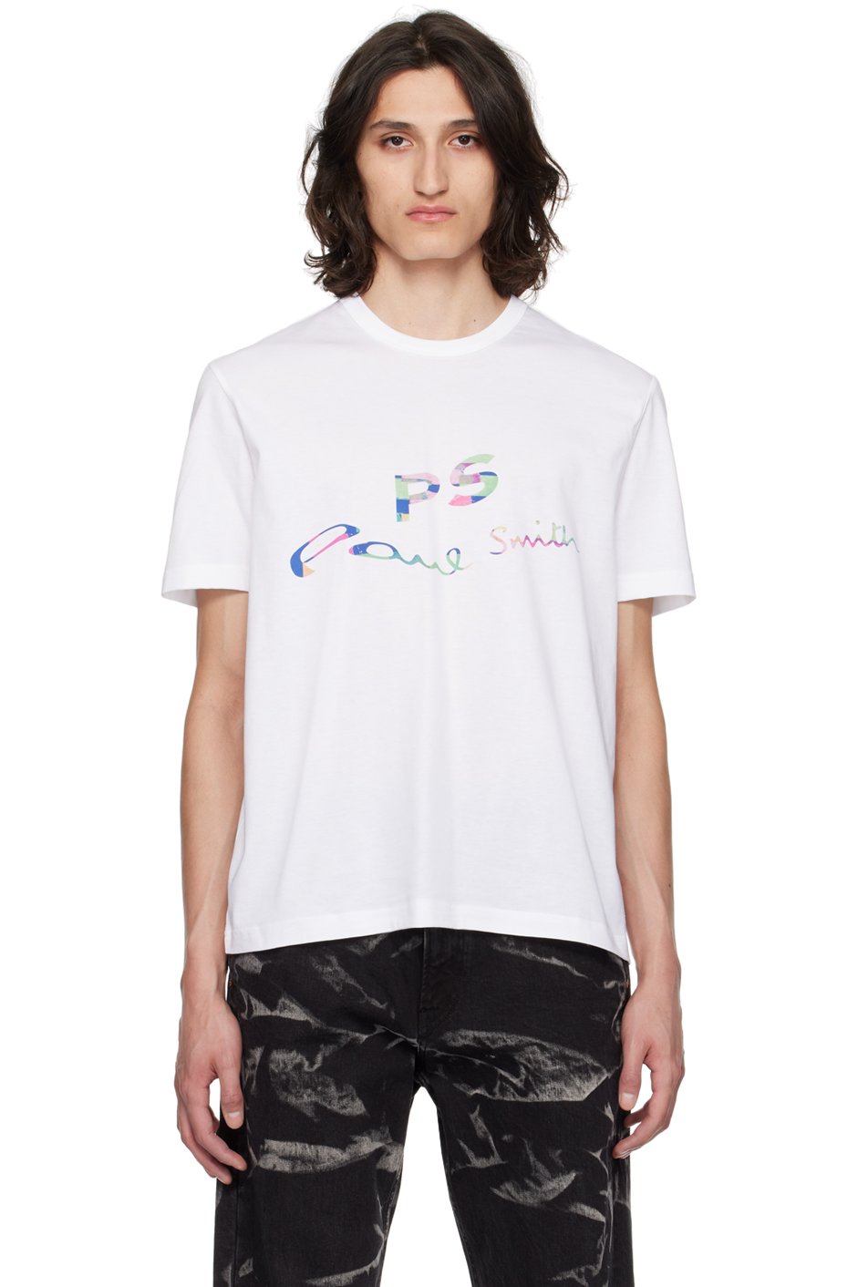 PS by Paul Smith - White Wave T-Shirt