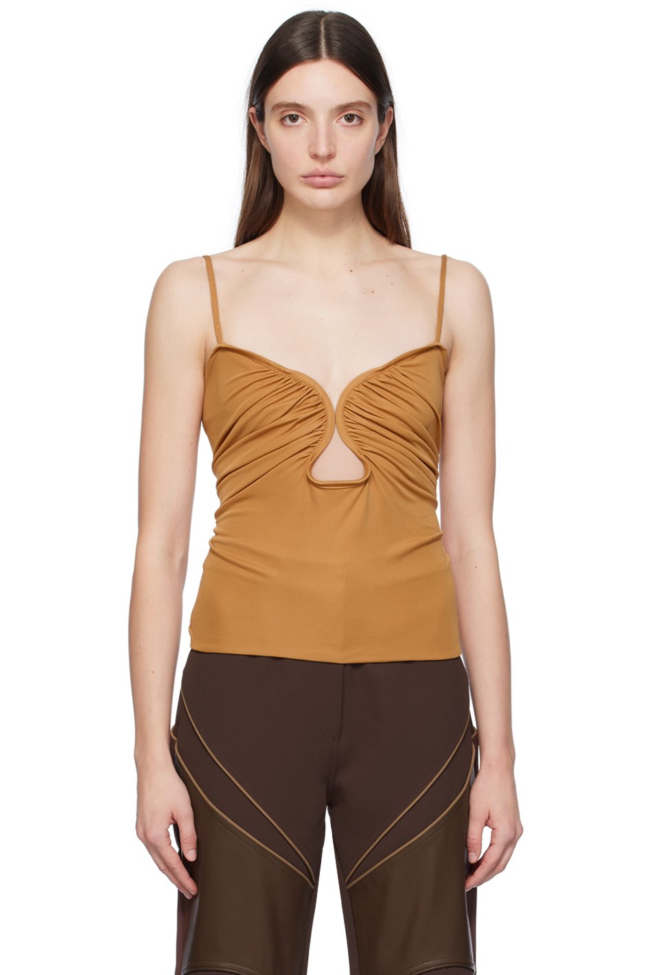 Paris Georgia - Camisole Val brun clair