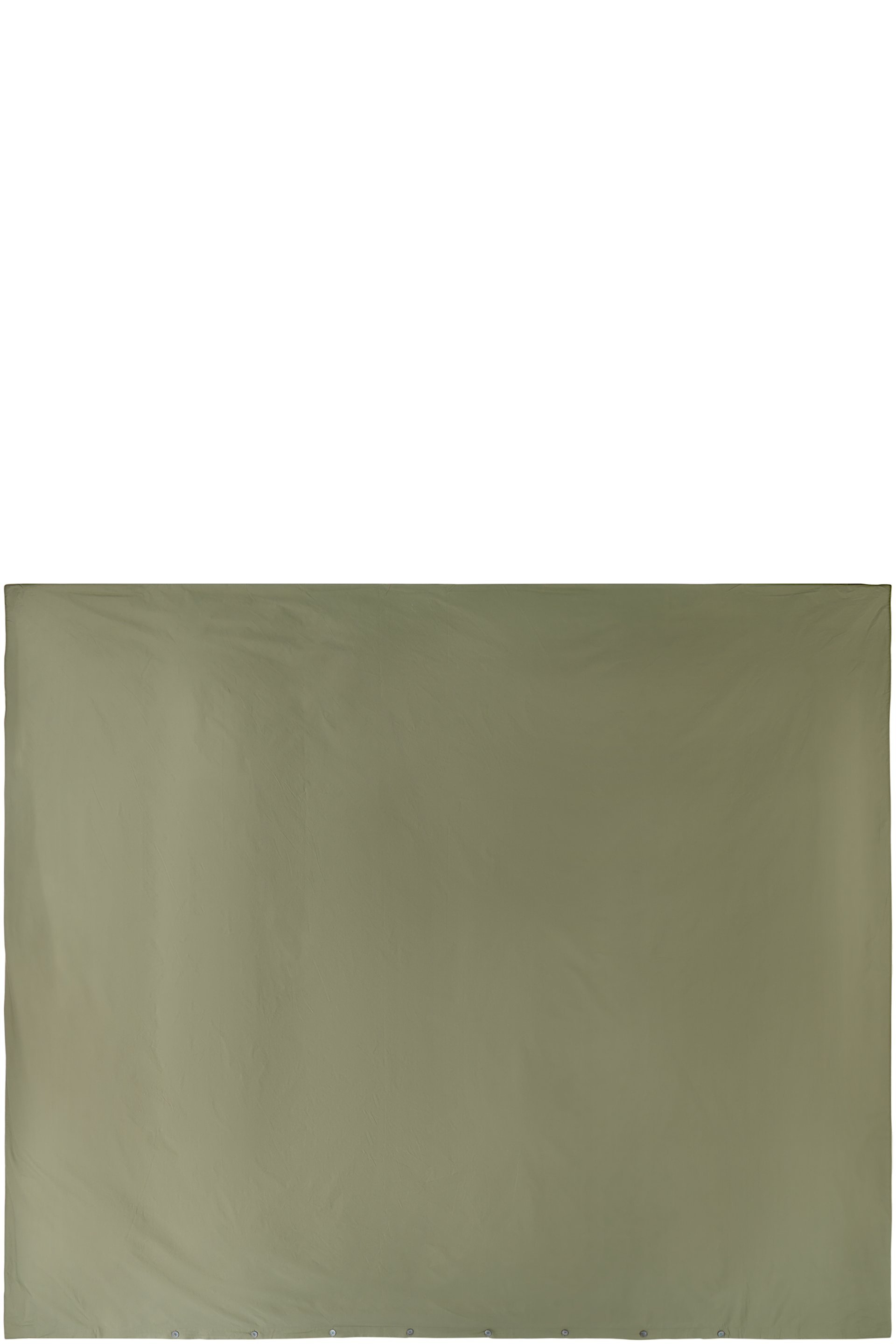Tekla - Green Percale Duvet Cover, King
