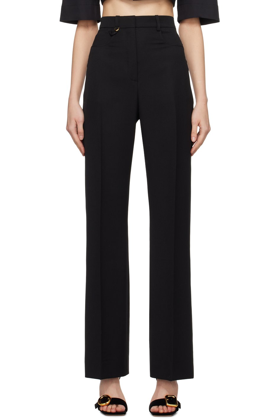 JACQUEMUS - Pantalon Sauge noir - Les classiques