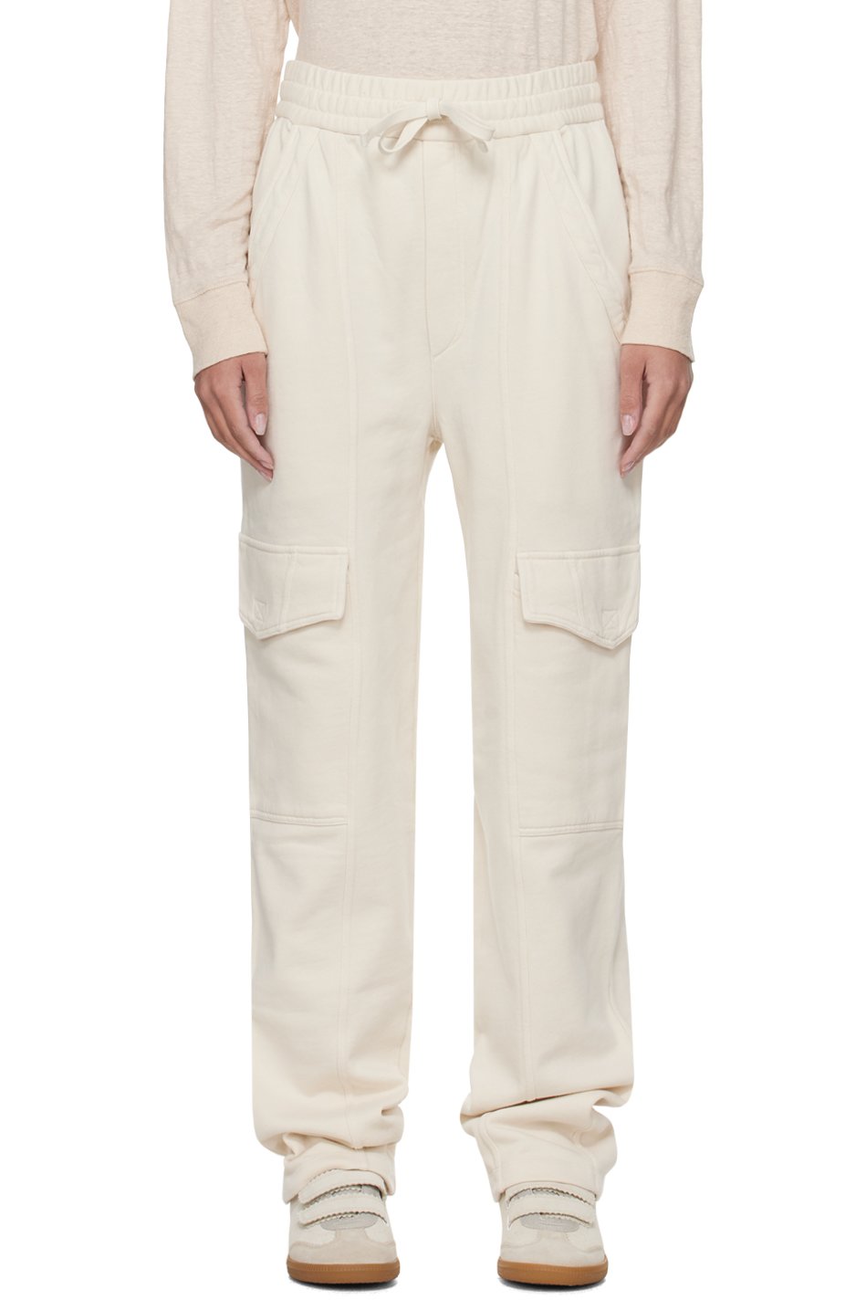Isabel Marant Etoile - Pantalon Peorana blanc cassé