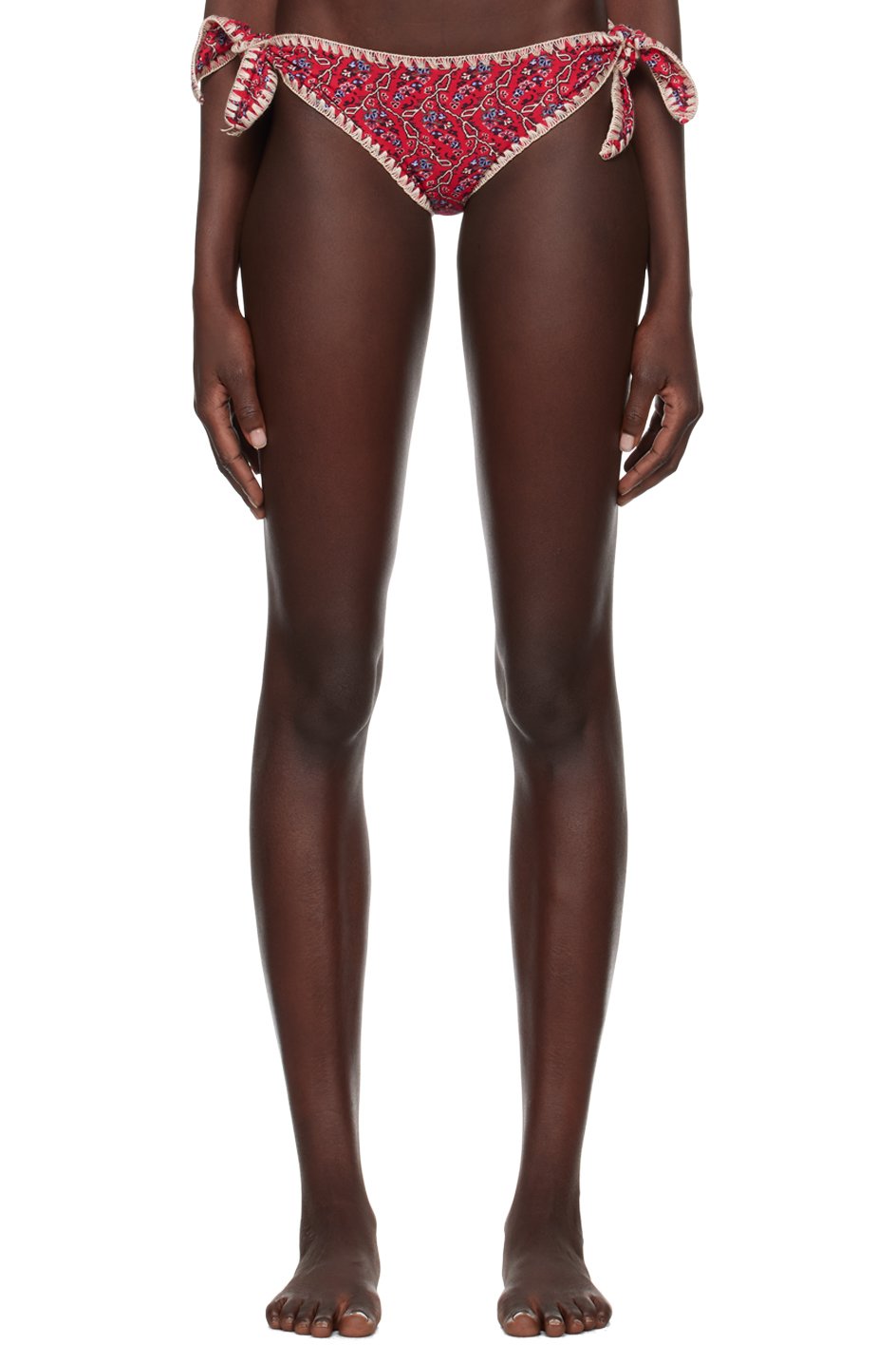Isabel Marant Etoile - Culotte de bikini Sukie rouge