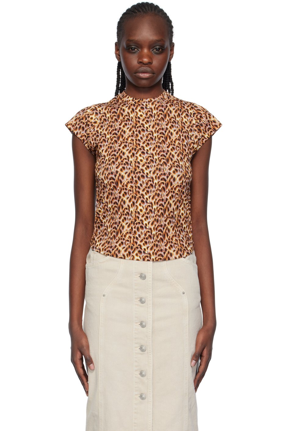 Isabel Marant Etoile - T-shirt Juviana multicolore