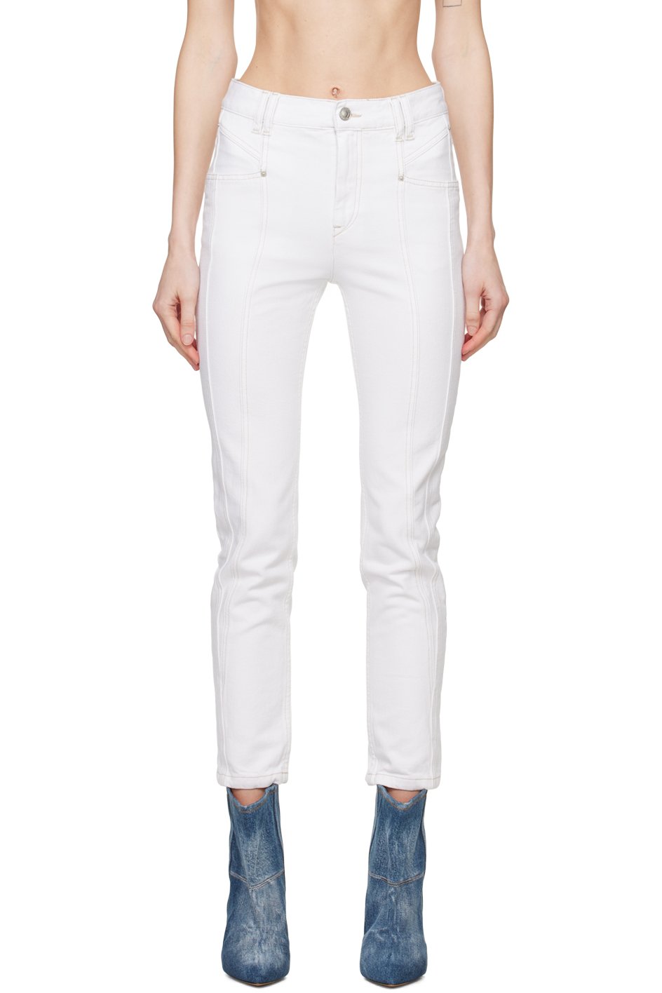 Isabel Marant - Jean droit blanc