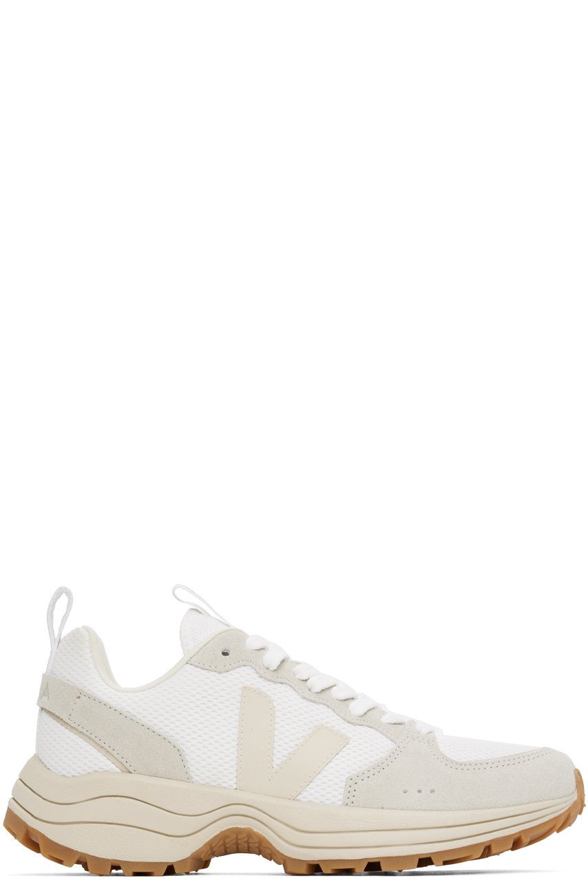 VEJA - White & Beige Venturi Sneakers