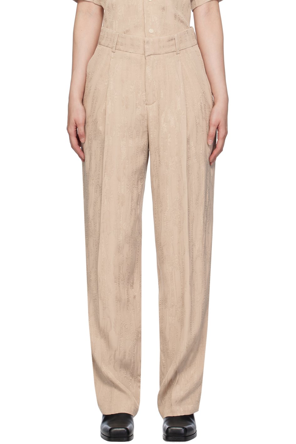 Soulland - Pantalon Ula beige