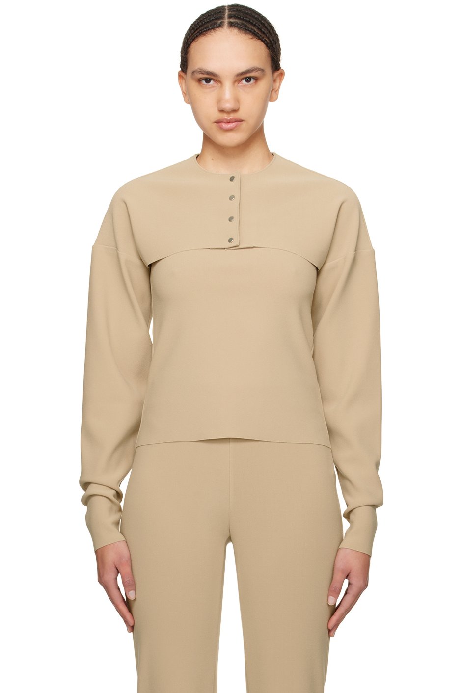 Birrot - Beige Lay2 Cardigan