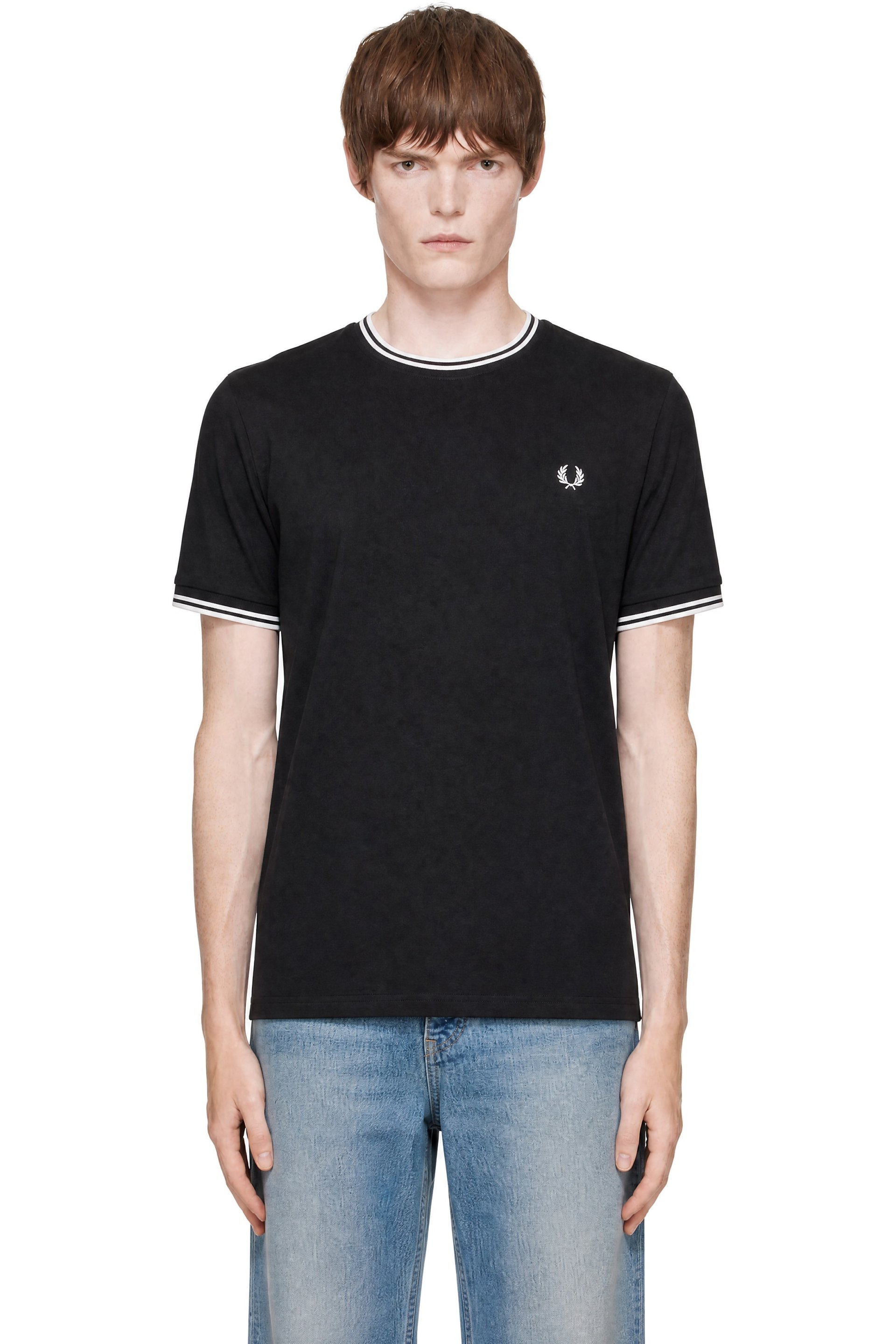 Fred Perry - Black Twin Tipped T-shirt