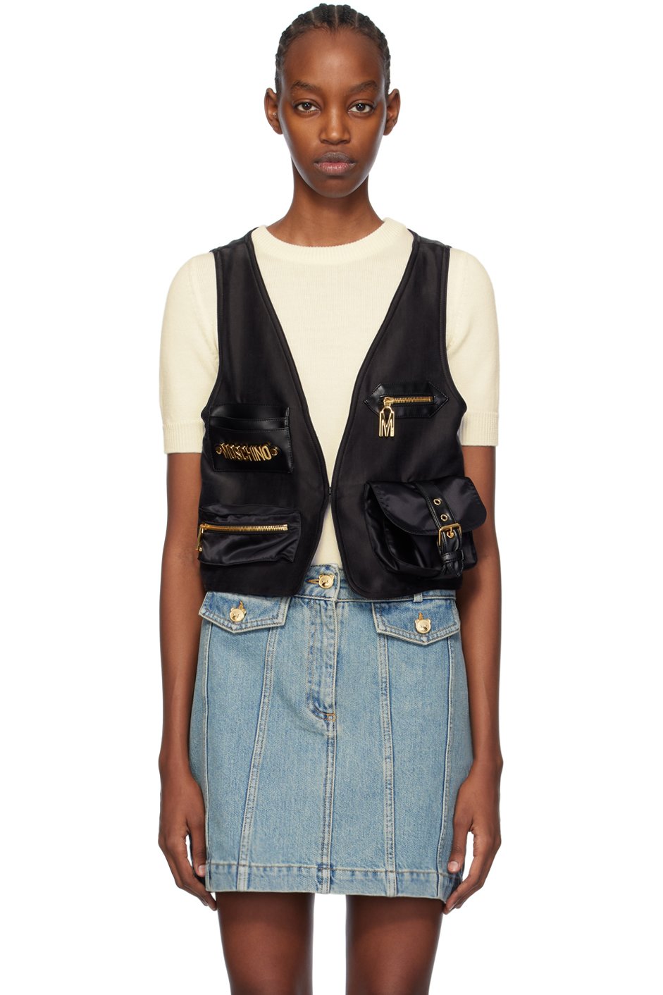 Moschino - Black Heavy Vest