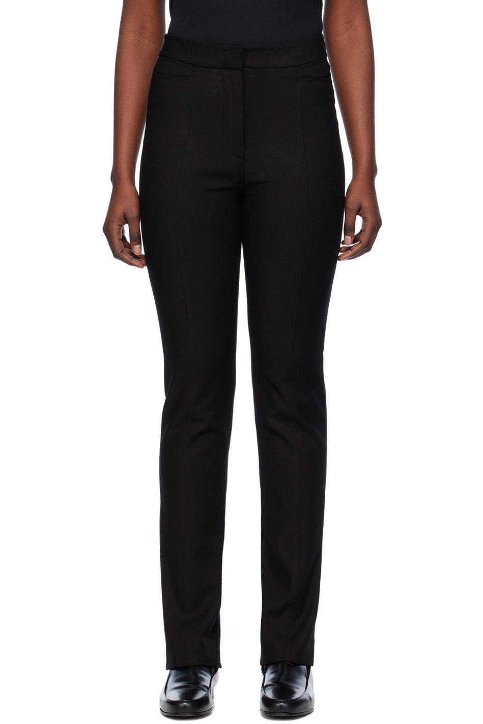 TOTEME - Pantalon ajusté noir