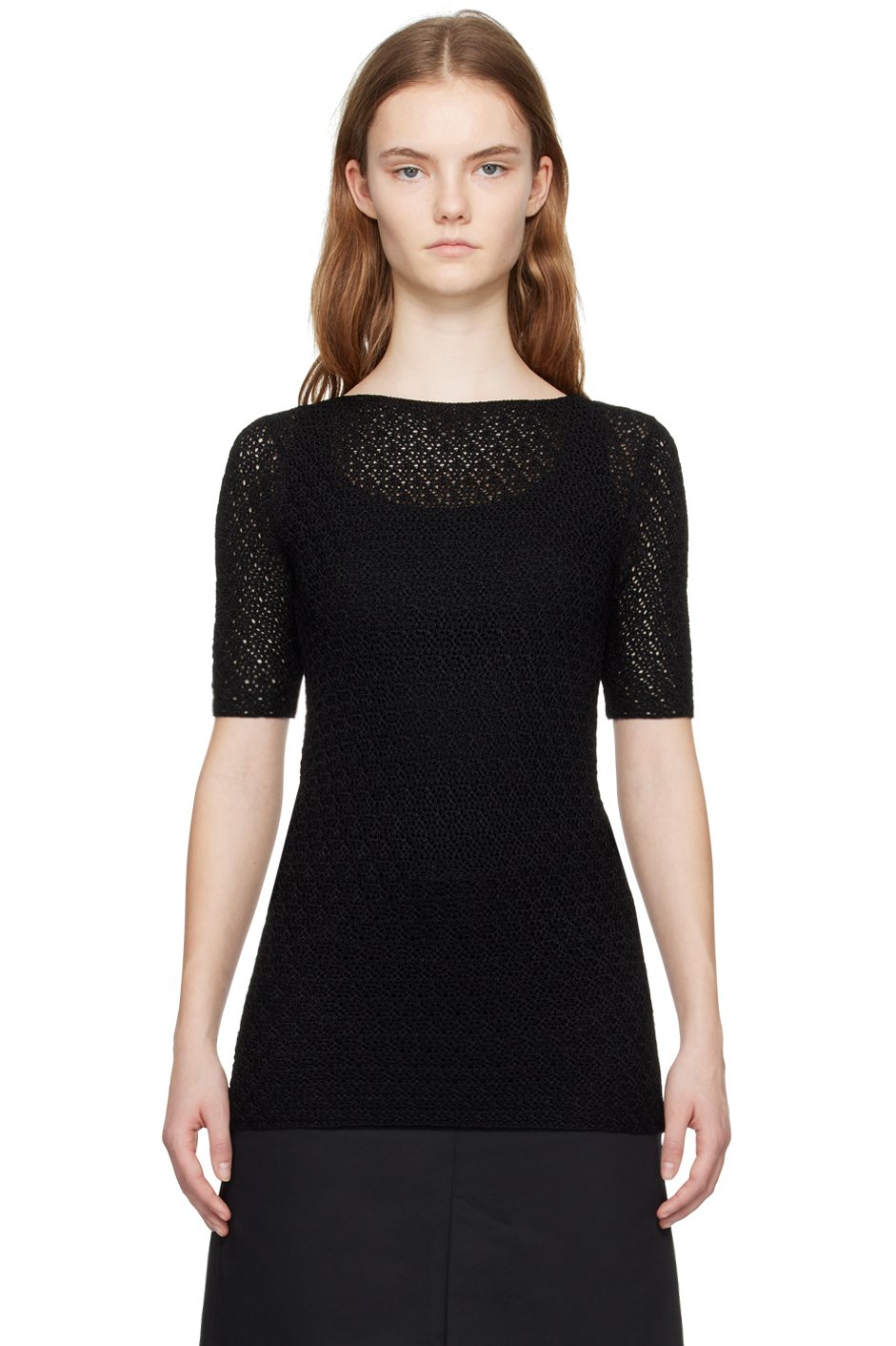 TOTEME - T-shirt ajusté noir