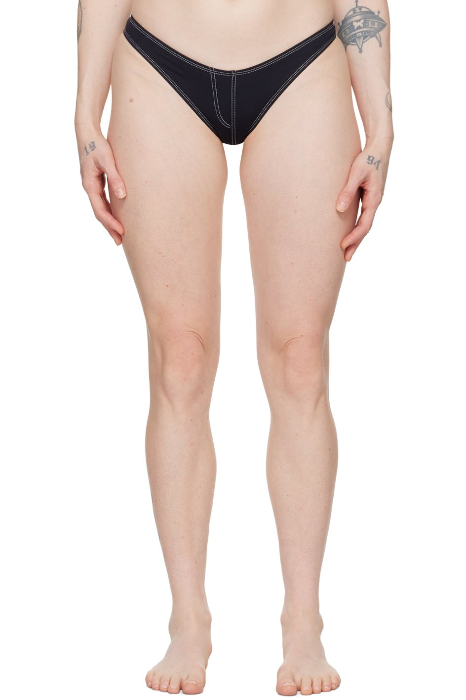 Gimaguas - Culotte de bikini Victoria noire