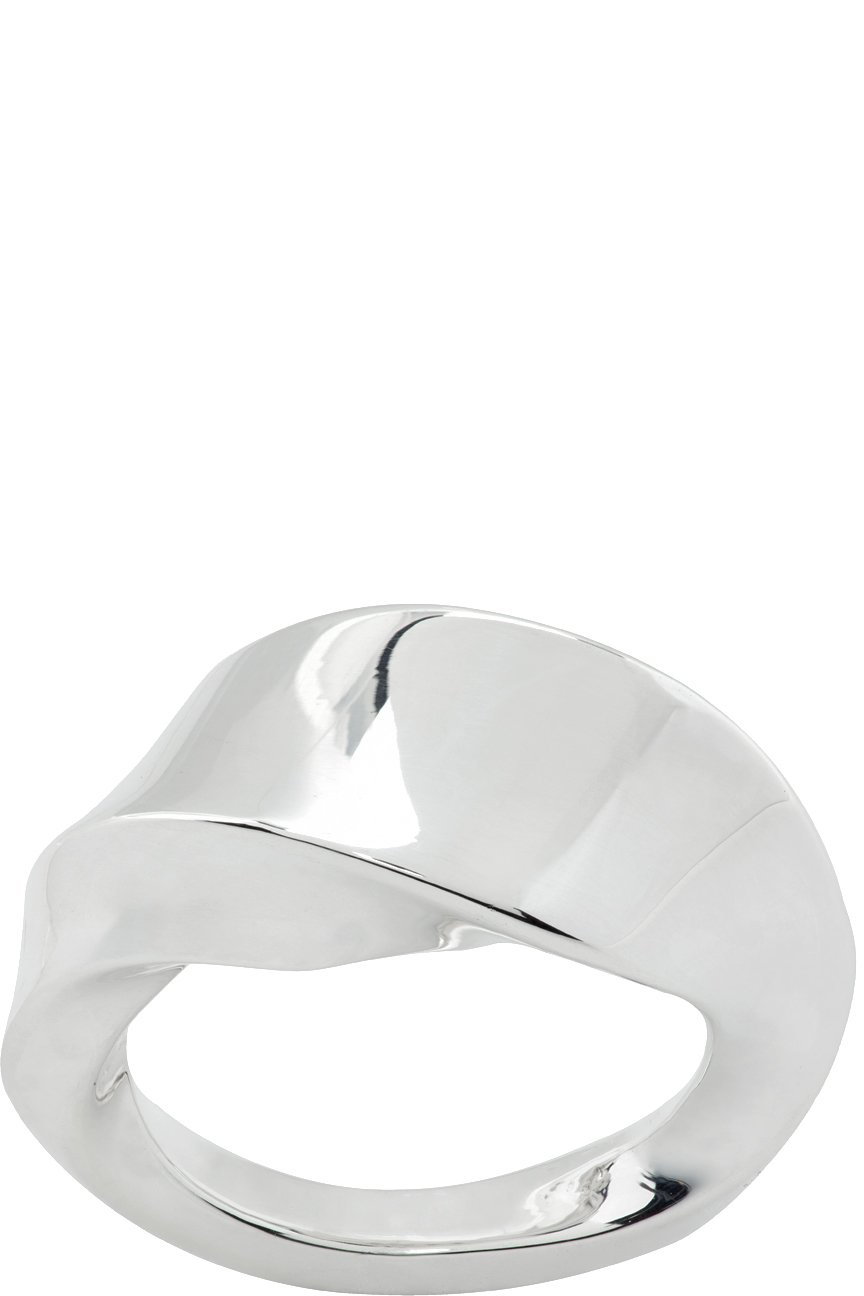 Bottega Veneta - Silver Twist Ring