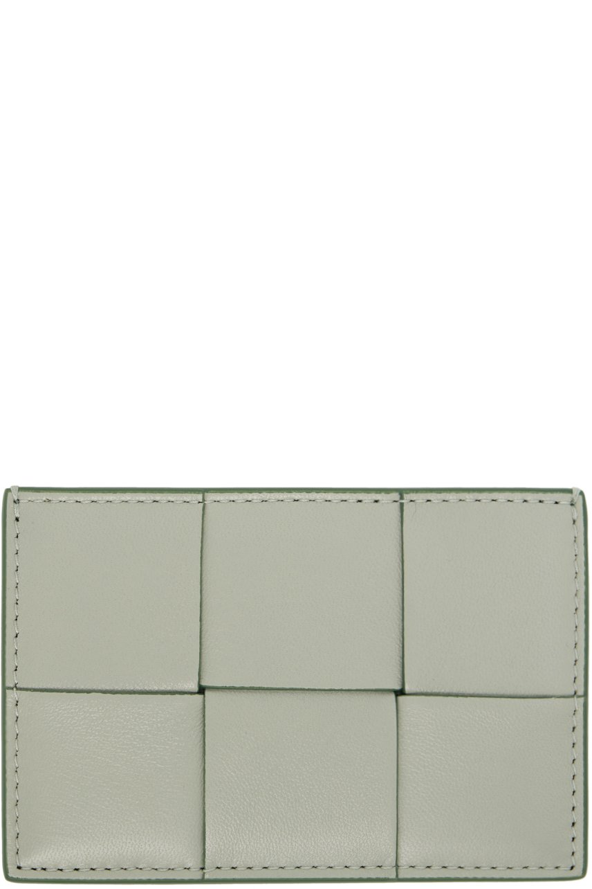 Bottega Veneta - Porte-carte Cassette vert