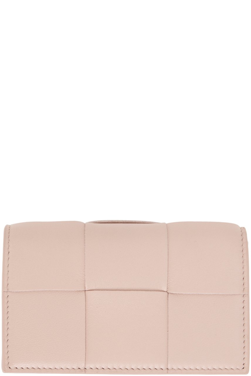 Bottega Veneta - Porte-carte Cassette rose