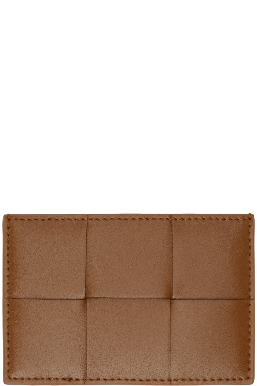 Bottega Veneta - Porte-carte Cassette brun