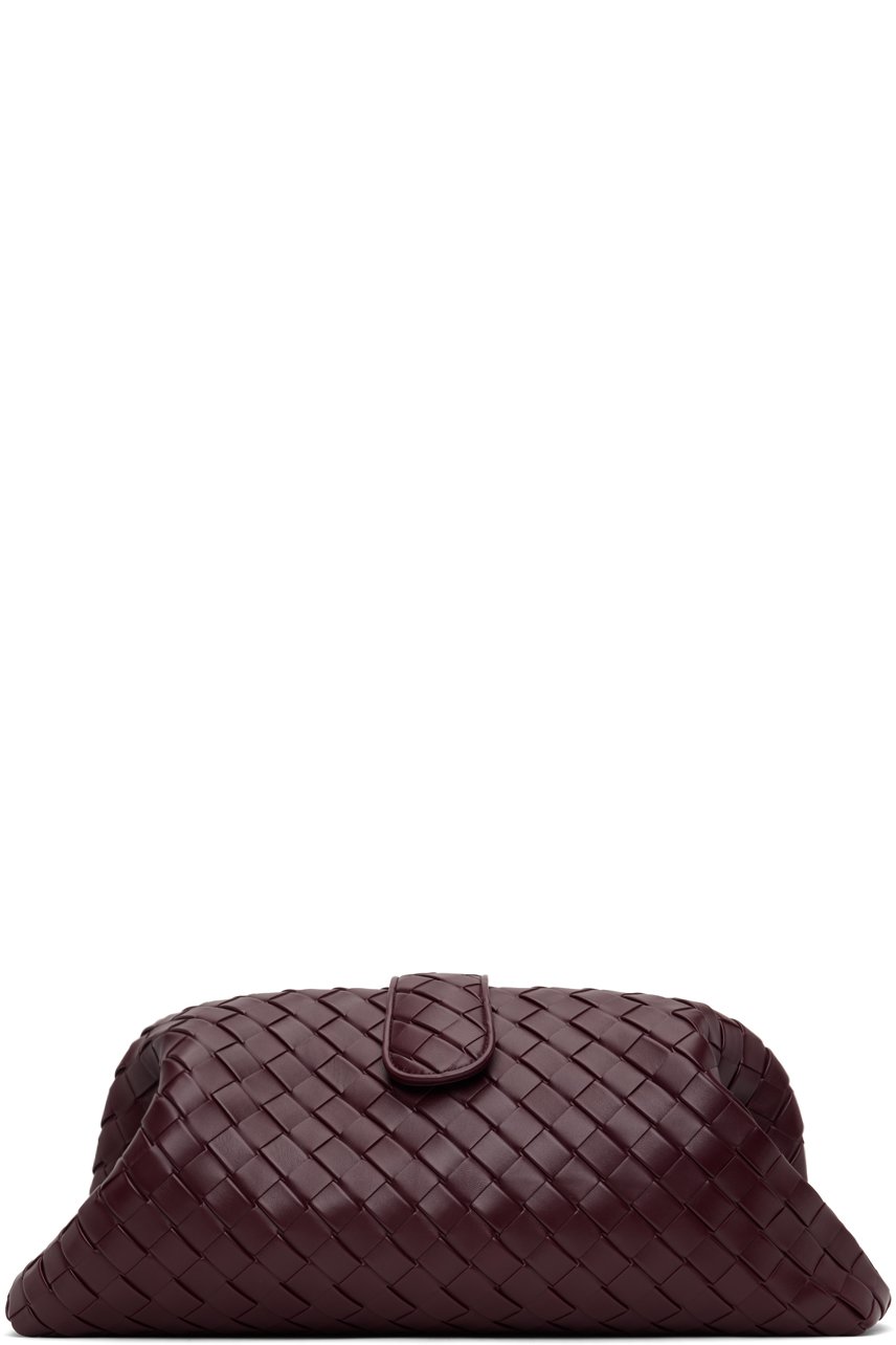 Bottega Veneta - Grande pochette Lauren 1980 bourgogne
