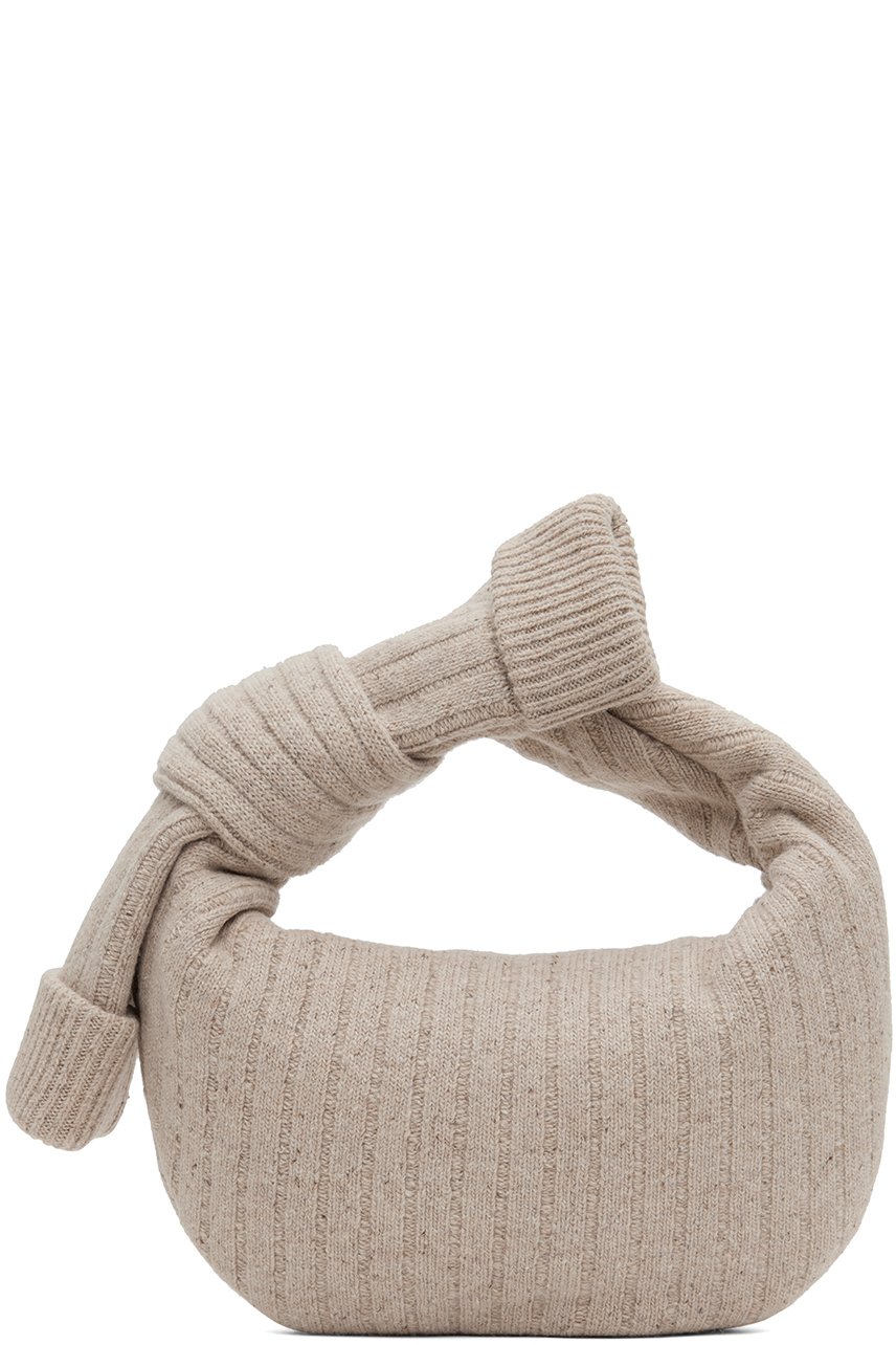 Bottega Veneta - Mini sac Jodie beige